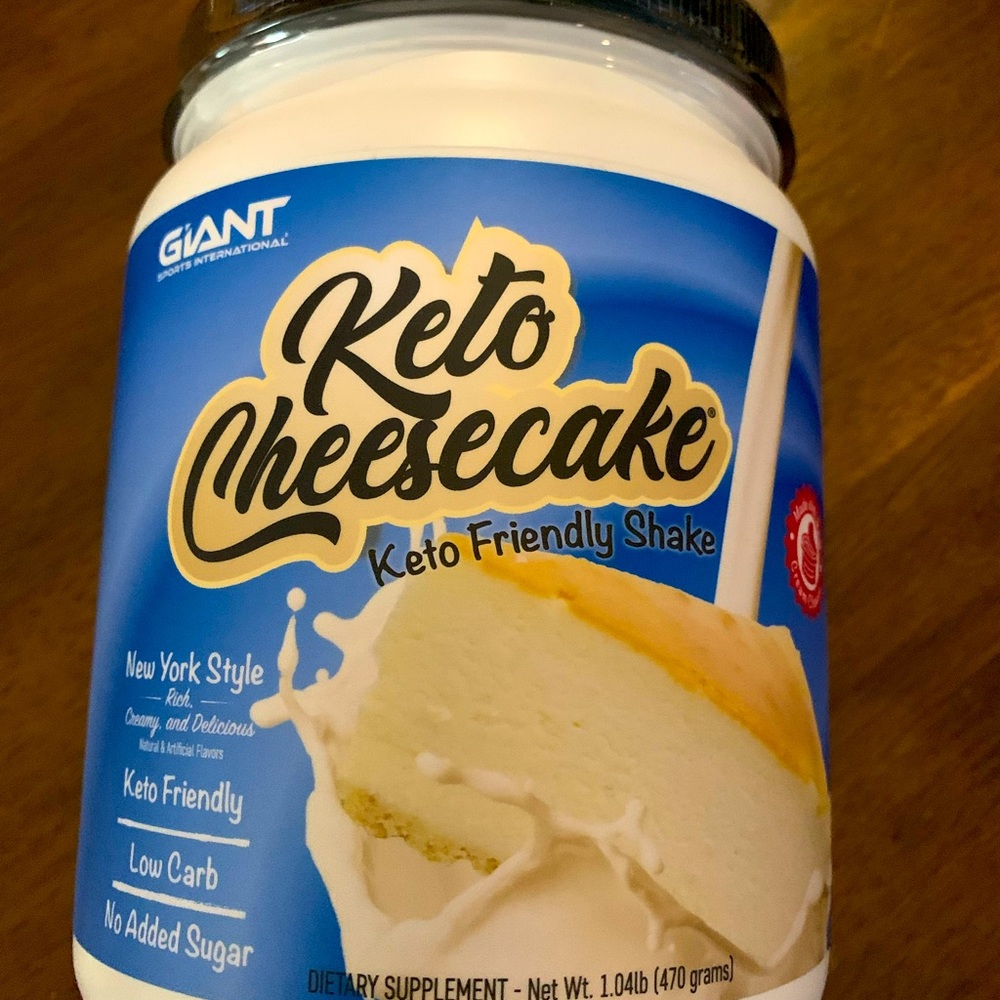 Keto cheesecake shake mix